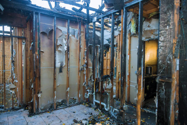 Professional Emergency Fire Cleanup technician working in Bel Air, MD